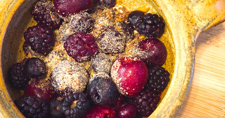 Warm Berry Breakfast Bowl