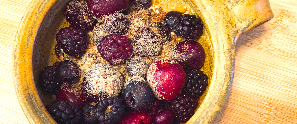 Warm Berry Breakfast Bowl